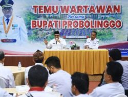 Temu Wartawan Jelang Purna Tugas, Ini Pesan Bupati Probolinggo